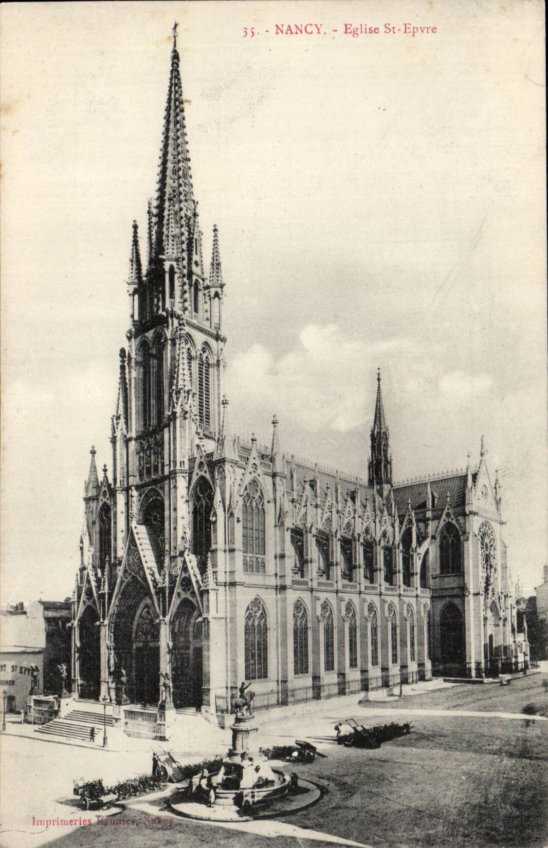 CPA Nancy Eglise St Epvre
