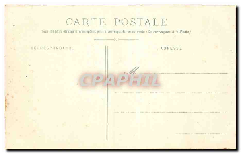 CPA Nancy Porte de la Craffe — Verso