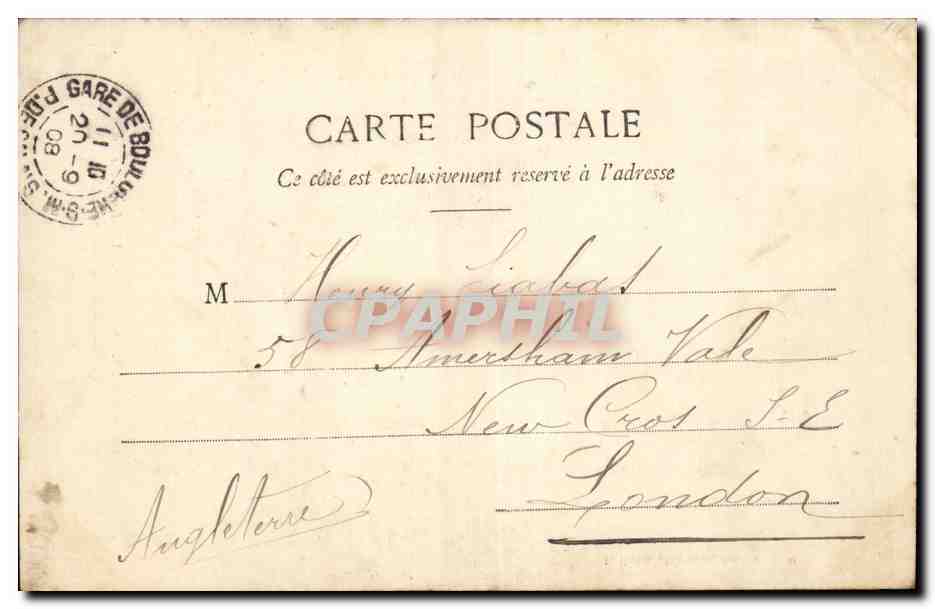 CPA Amiens Cathedrale L'enfant pleureur Blasset Ange Angel — Verso