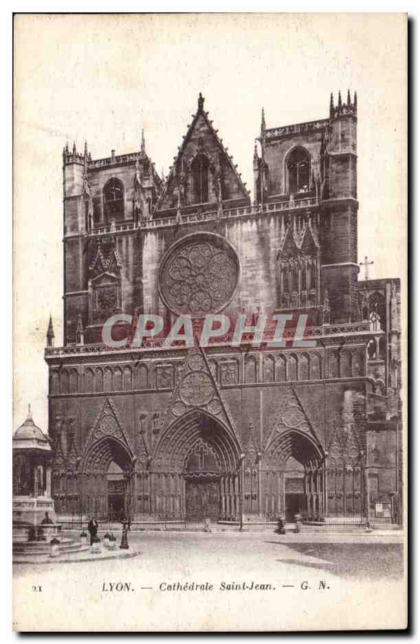 Lyon - Eglise Saint Jean - CPA 