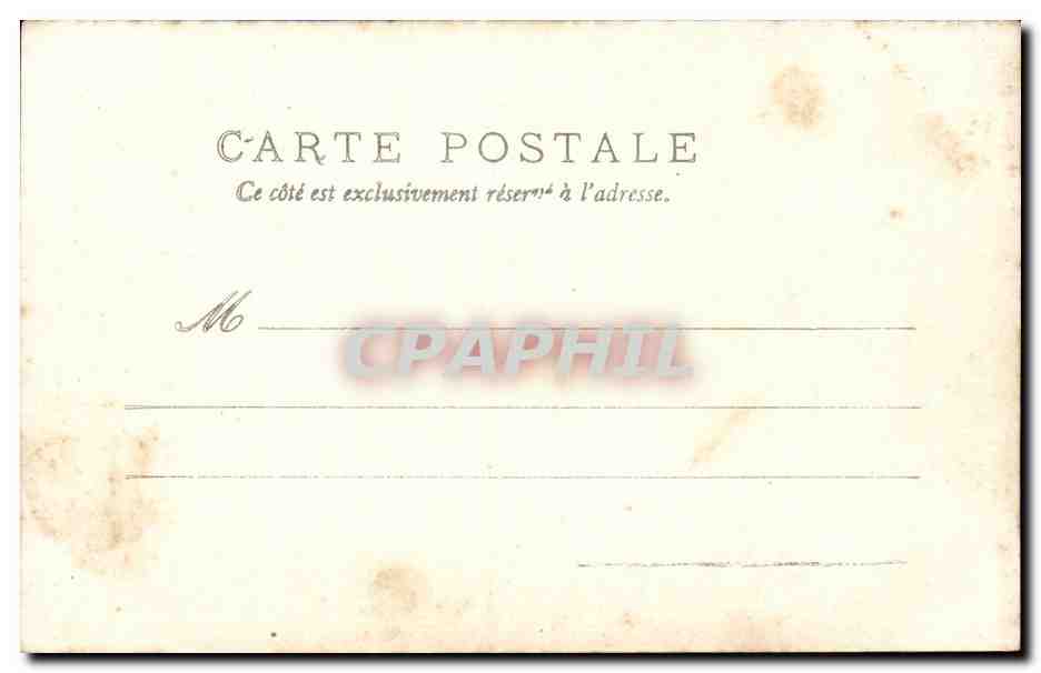 Mehun-sur-Yèvre — La Tour de l'Horloge — M. T. L. — Verso