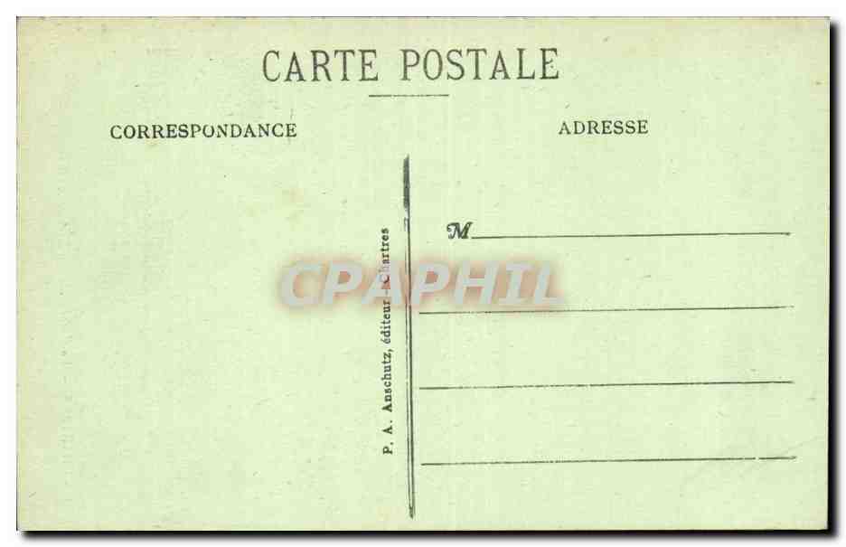 Chartres - La Cathedrale - CPA  — Verso