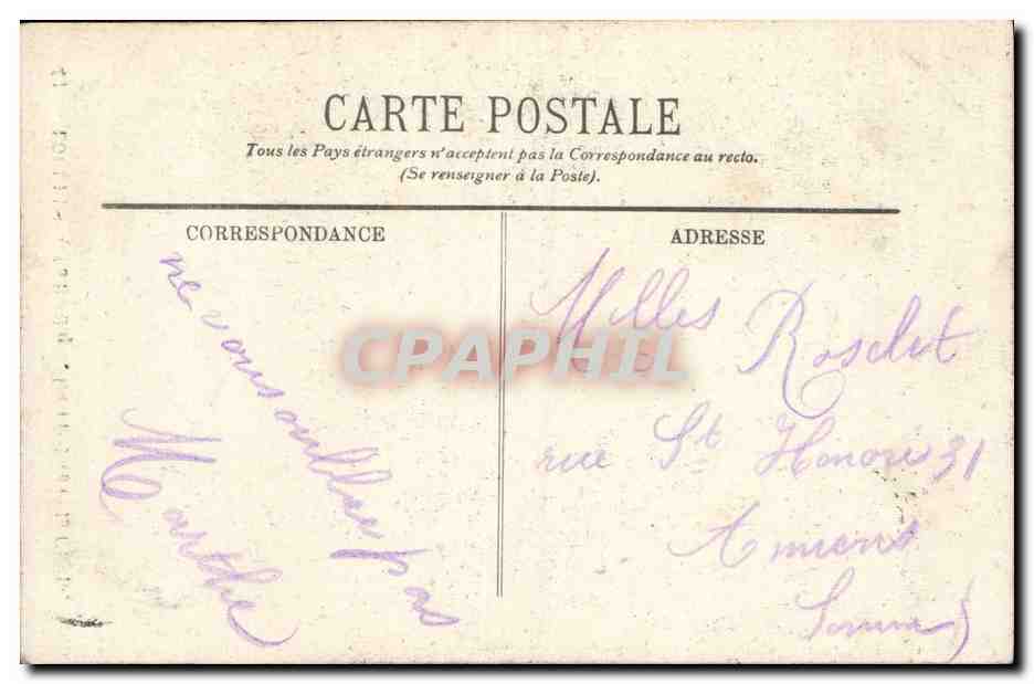 LOURDES — La Basilique, les Piscines et la Grotte — Graphil, n°43 — Verso