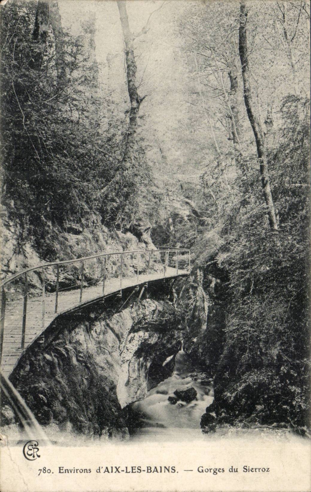 Environs d'Aix les Bains CPA Gorges du Sierroz