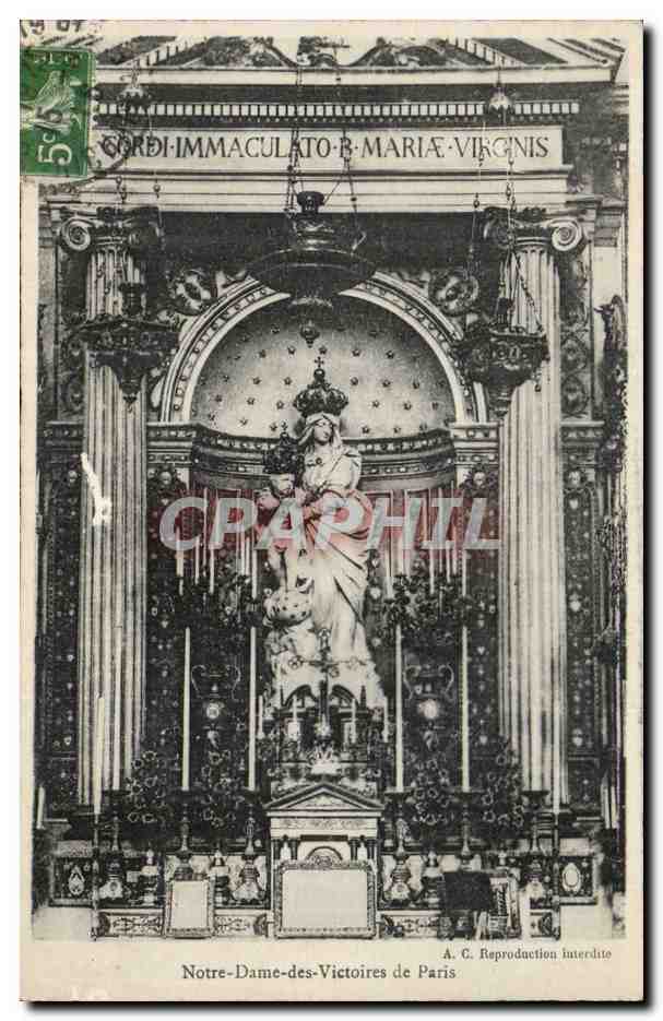 Paris CPA Notre DAme des Victoires a Paris