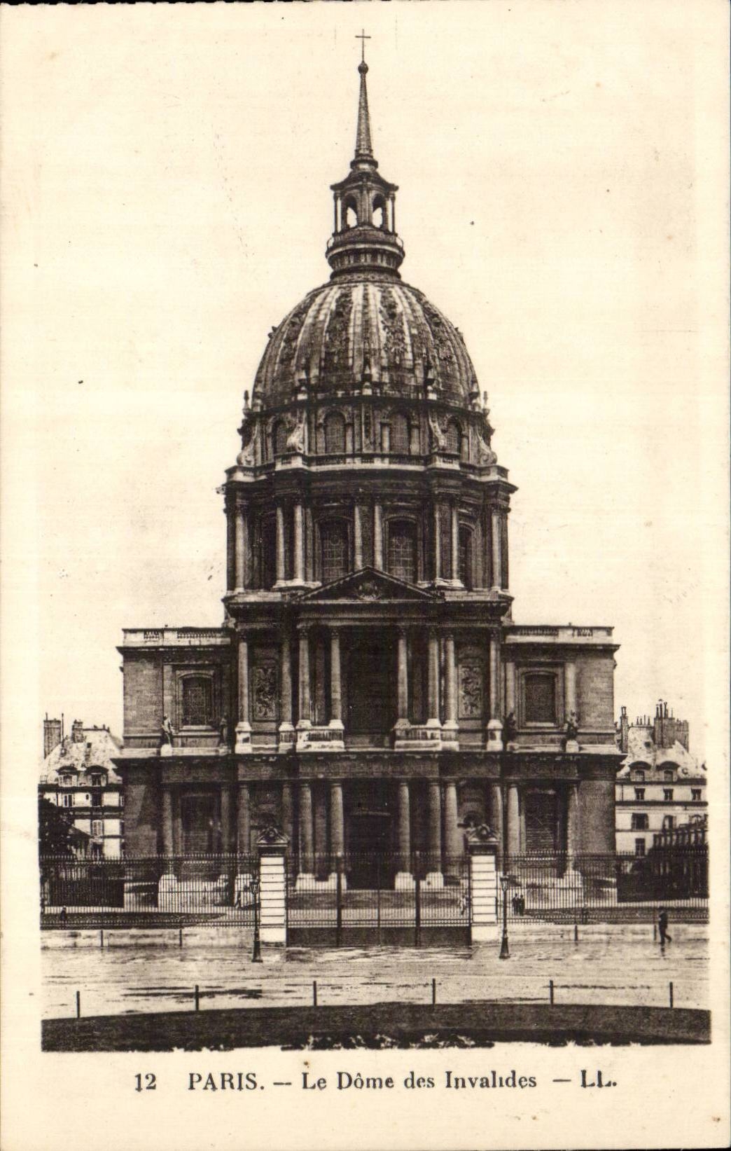 Paris CPA Dome des invalides
