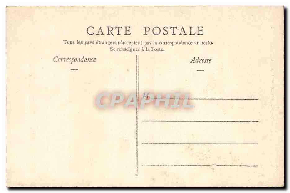 Lourdes CPA Mosaiques La pentecote — Verso