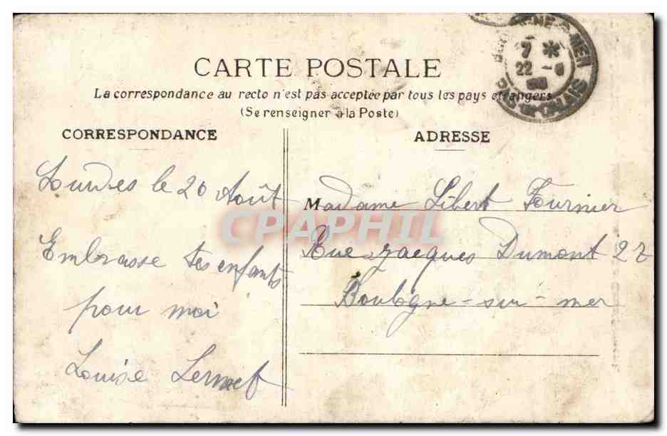 Lourdes CPA Mosaiques Le crucifiement — Verso