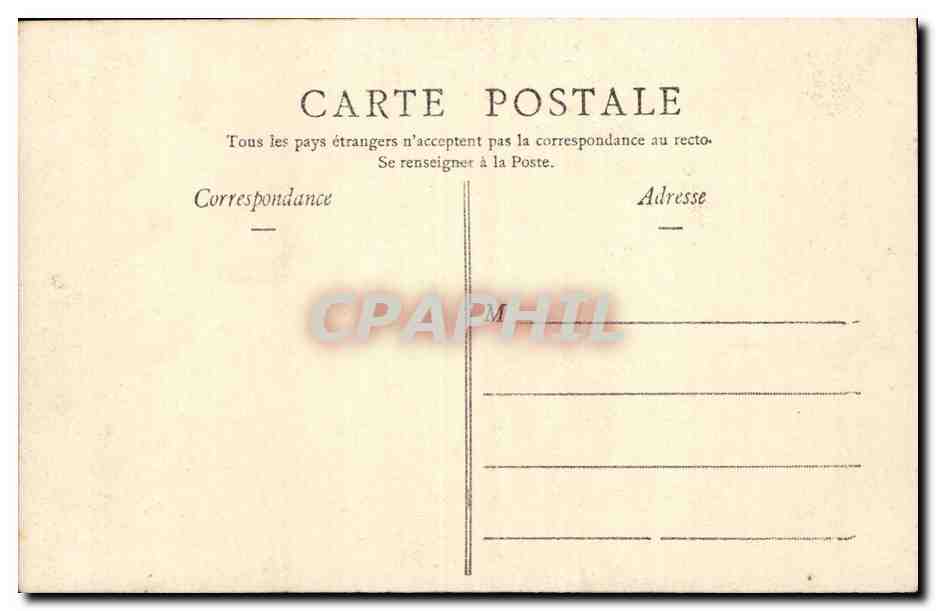 Lourdes CPA Mosaiques L'agonie — Verso
