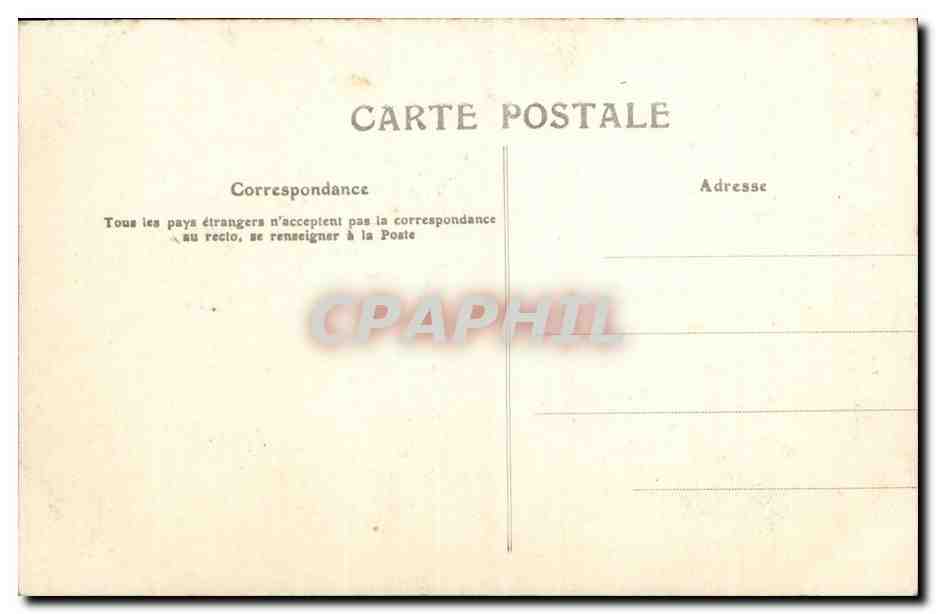 Amelie les Bains - Hotel et Thermes Pujade - CPA  — Rückseite