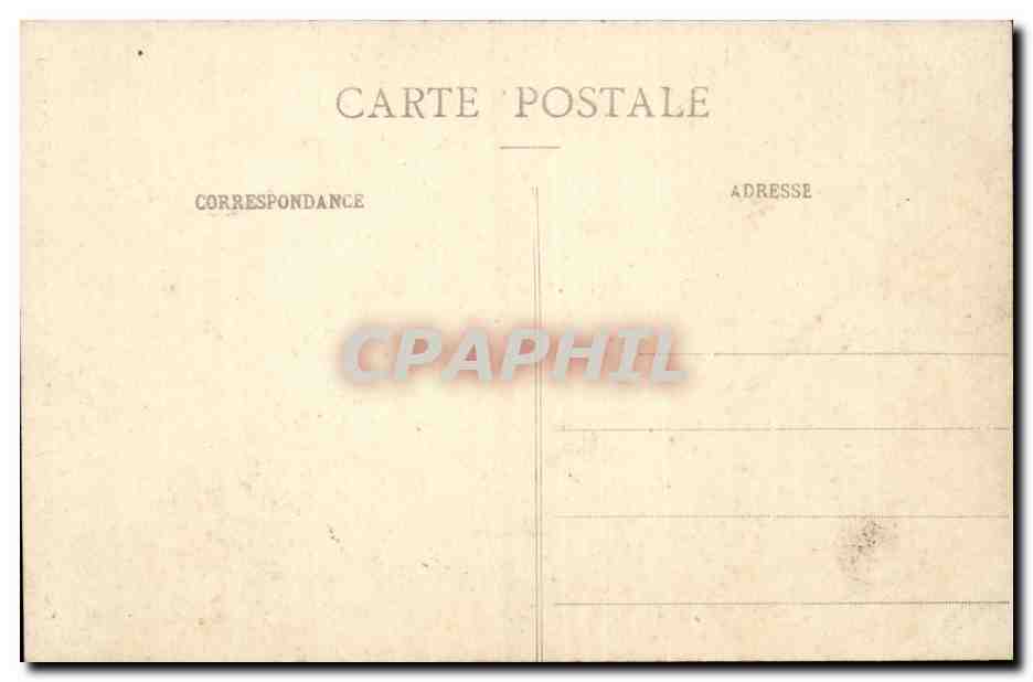 Rouen - La Cathedrale - Statue d'Adam et Eve - CPA  — Verso