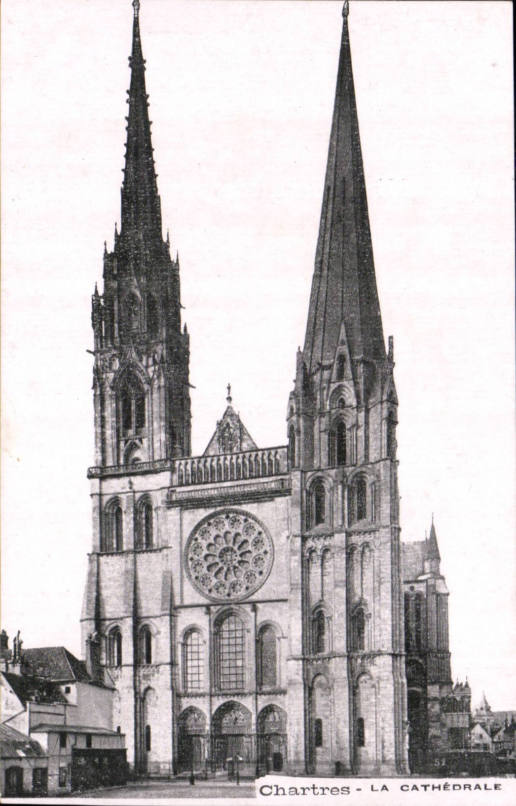 Chartres CPA La cathedrale