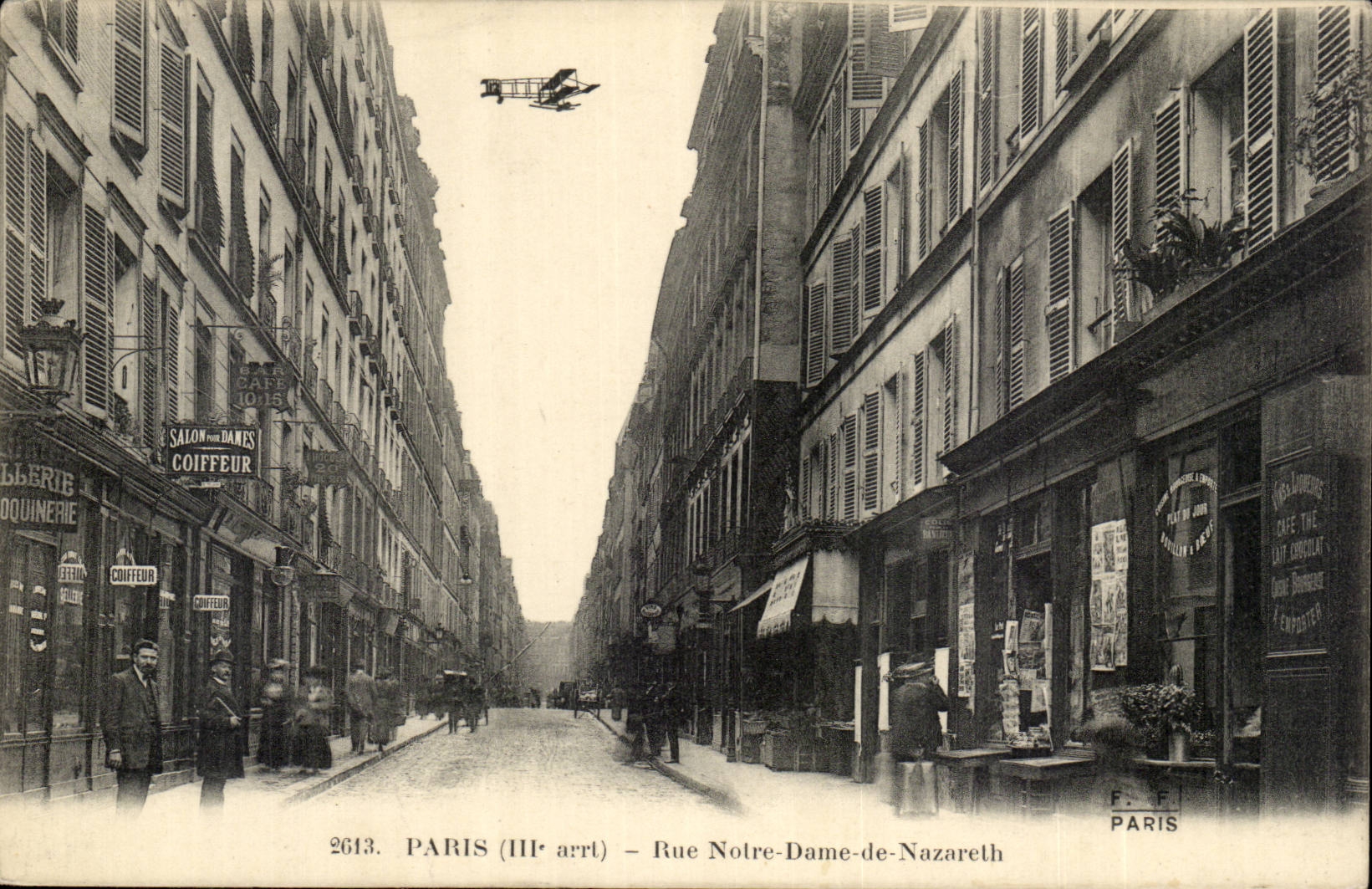Paris (IIIe arrt) – Rue Notre-Dame-de-Nazareth — F. Fleury, photo-lmp.-édit., Paris, n° 2613