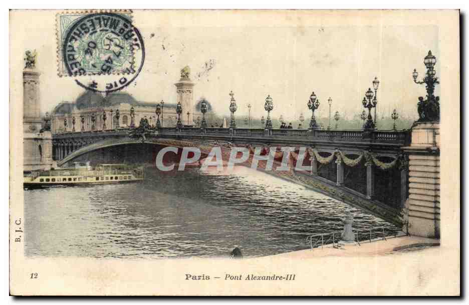 Paris CPA Pont Alexandre III