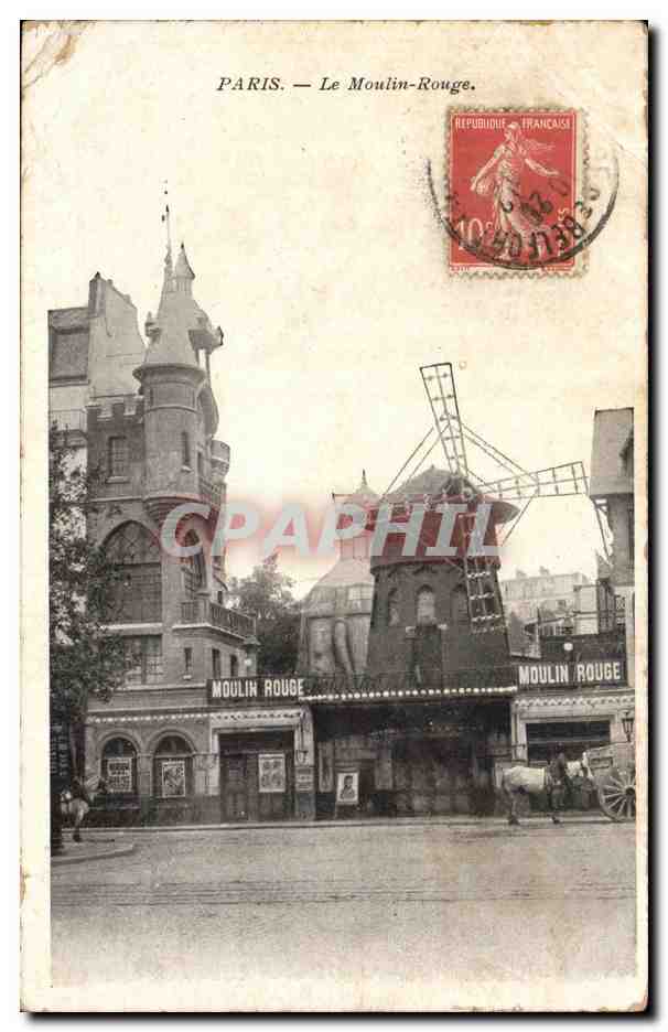 Paris CPA Le Moulin Rouge