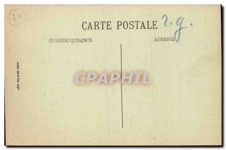 Parijs — Place de Rennes — Lévy Frères & Cie, Parijs, n°149 — Achterkant