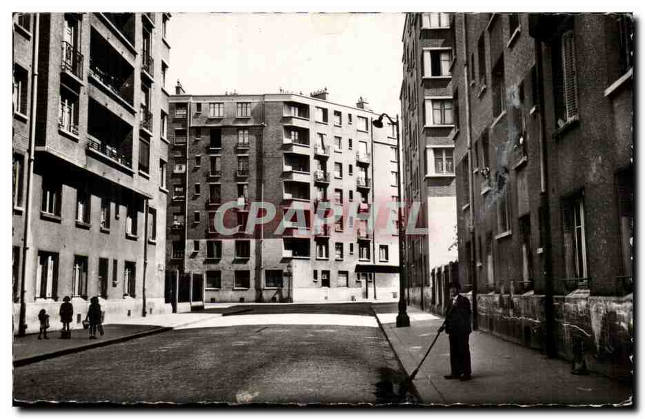 Paris CPA Rue Gaston Tissandier et rue Charles Lauth