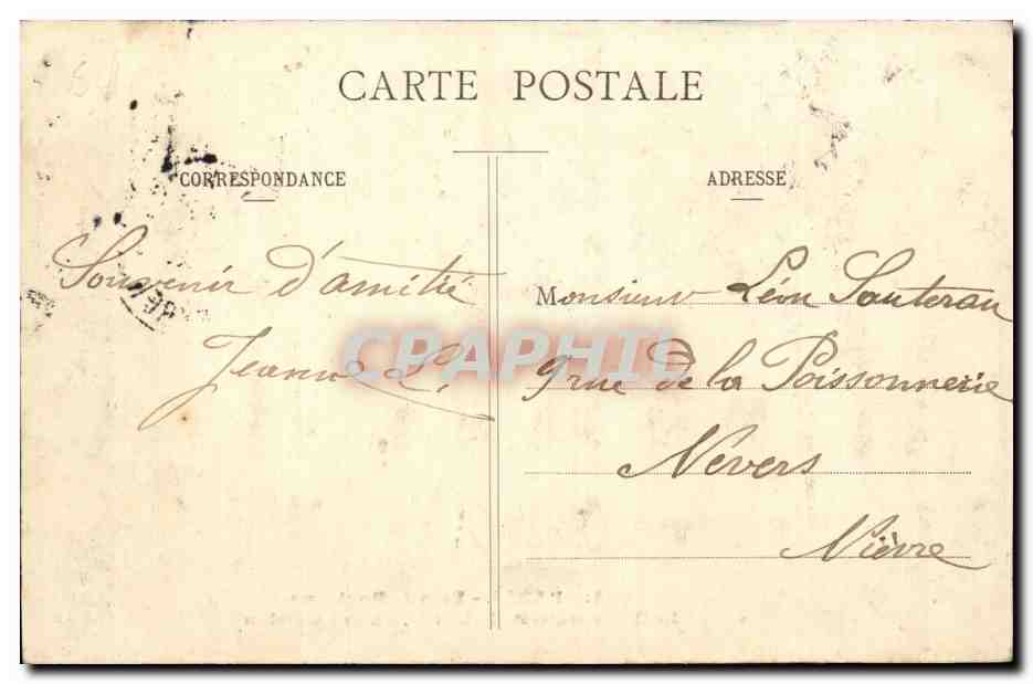 Paris CPA Bois de Boulogne La Restaurant Paillard au Pre Catalan — Rückseite