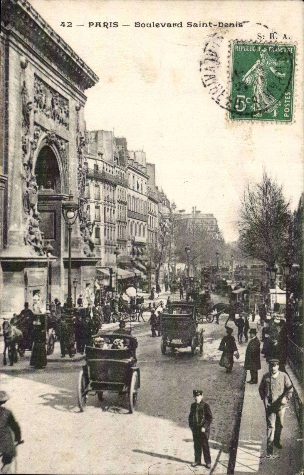 Paris CPA Boulevard St Denis