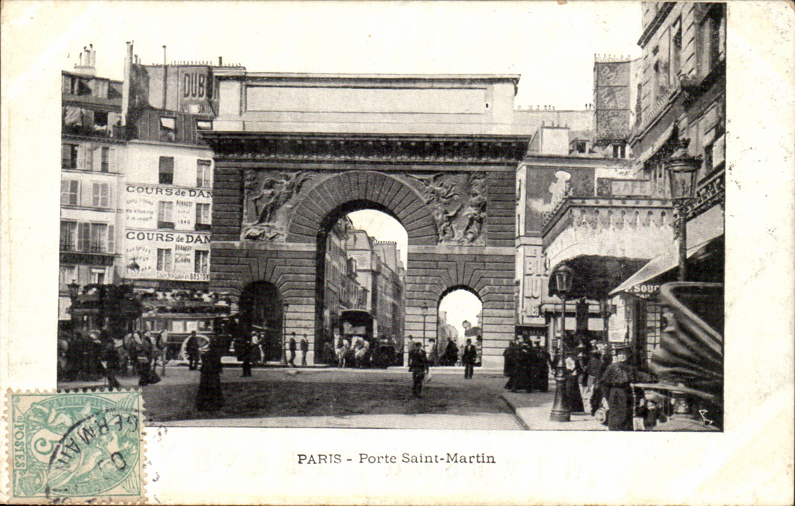 Paris CPA Porte Saint Martin