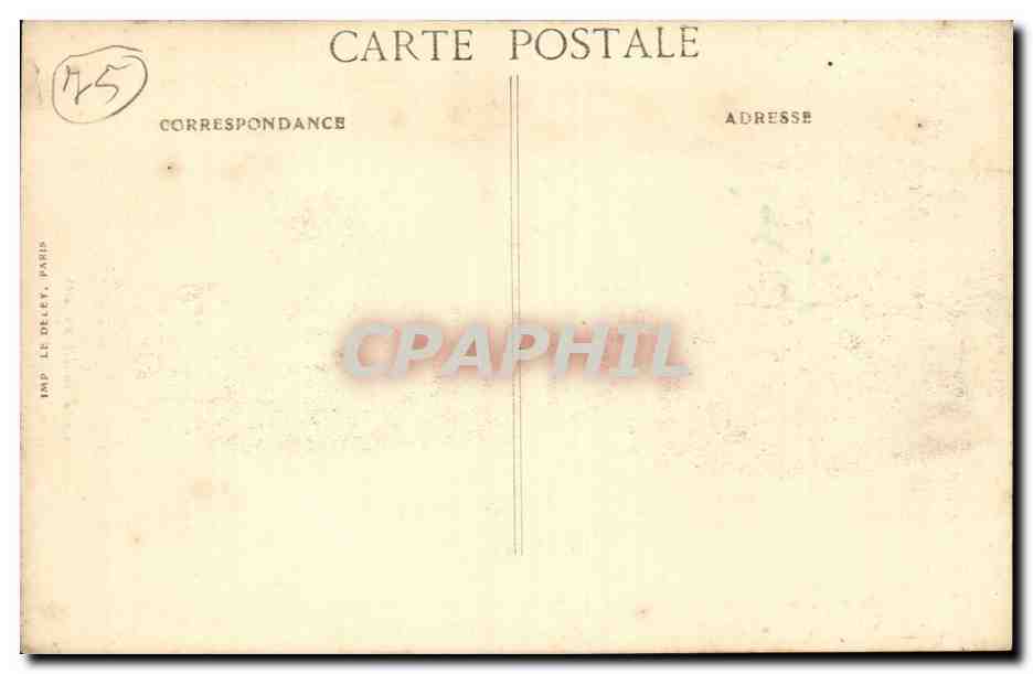 Paris CPA FEtes de la Victoire a Paris 14 juillet 1919 Le defile Troupes Ecossaises (scottish troops) — Rückseite