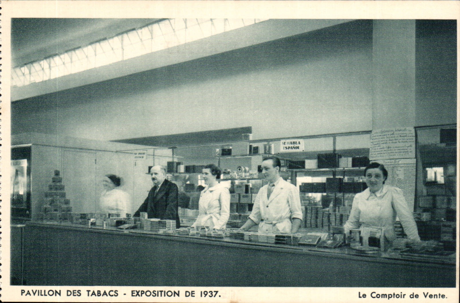Pavillon des Tabacs - Exposition de 1937 — Le Comptoir de Vente — Reboul & Fils