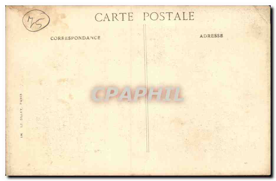 Les Fêtes de la Victoire à Paris — 14 Juillet 1919 — Devant le Cénotaphe — La délégation Alsacienne-Lorraine — Éditeur BHD — Reverso