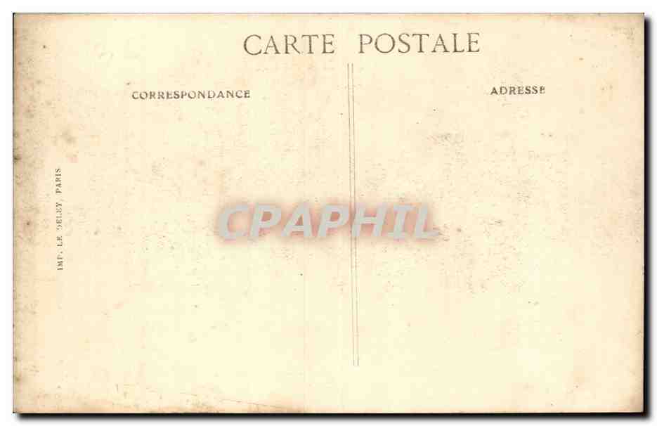 Paris CPA Fetes de la victoire a Paris 14 juillet 1919 Le defile Ls fusilliers marins — Rückseite