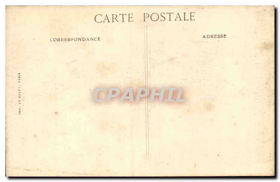 Paris CPA Fetes de la victoire a Paris 14 juillet 1919 Remise d'une gerbe au Marechal Foch — Rückseite