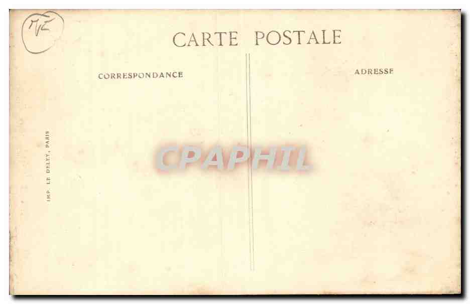 Paris CPA Fetes de la victoire a Paris 14 juillet 1919 Les marechaux Joffre et Foch — Rückseite