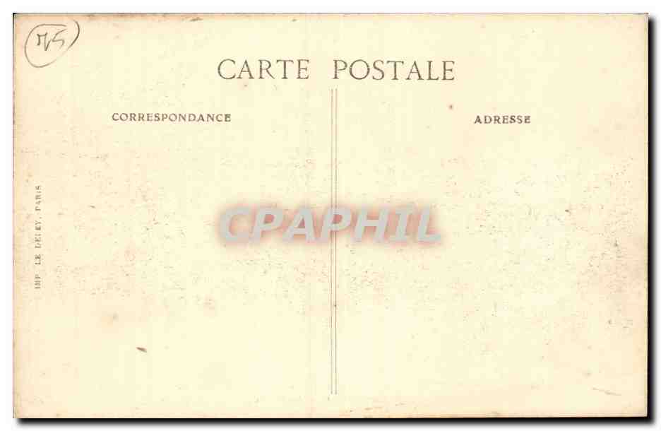 Paris CPA Fetes de la victoire a Paris 14 juillet 1919 Le defile Troupes belges — Rückseite