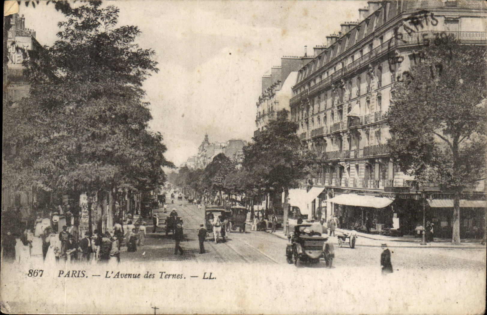 Paris CPA Avenue des Ternes