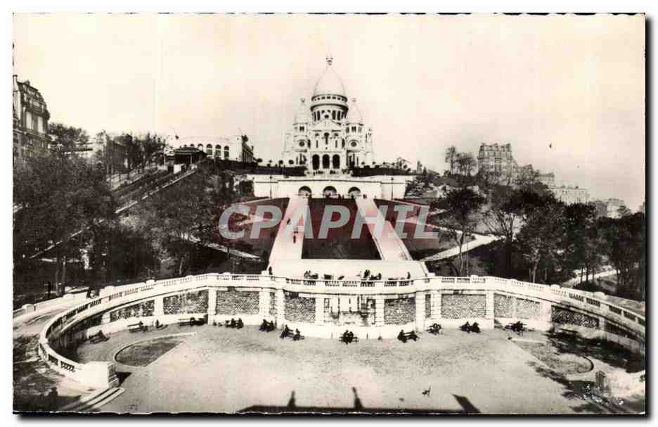 Paris CPA le Sacre Coeur