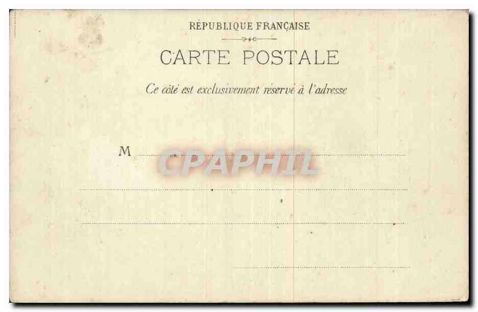 Paris CPA Exposition universelle de 1900 palais de la Navigation (bateau boat ship) — Rückseite