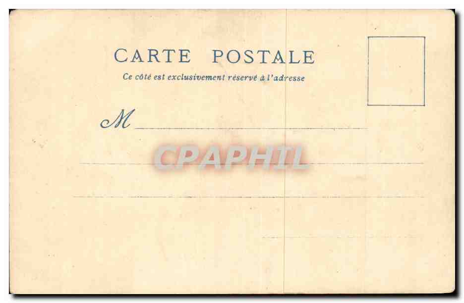 Paris CPA Pont au change  — Rückseite