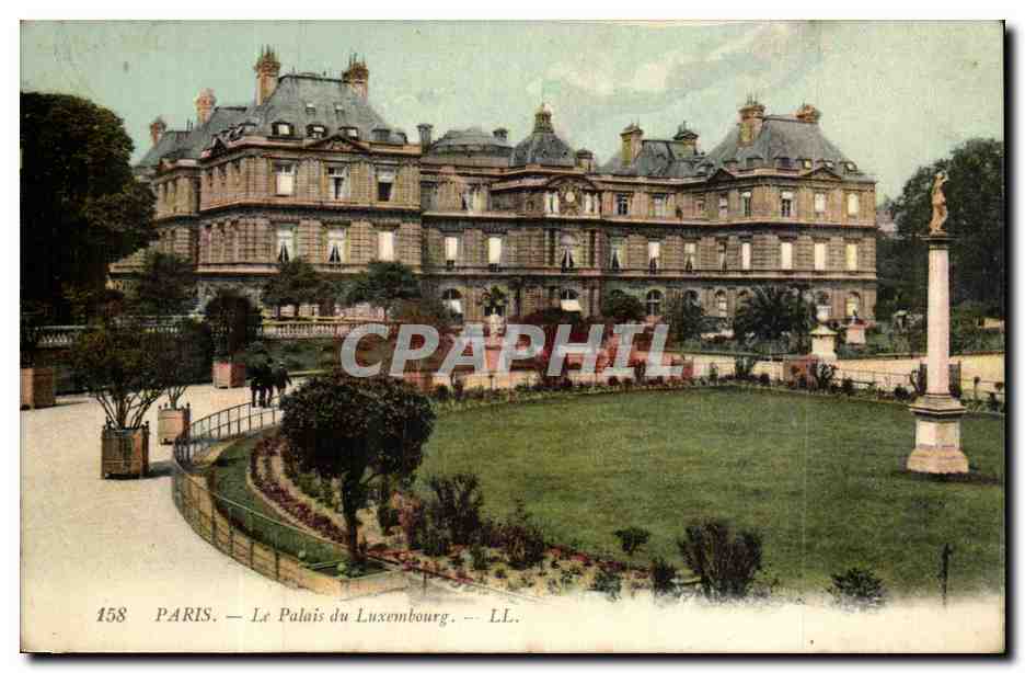 Paris CPA Palais du Luxembourg