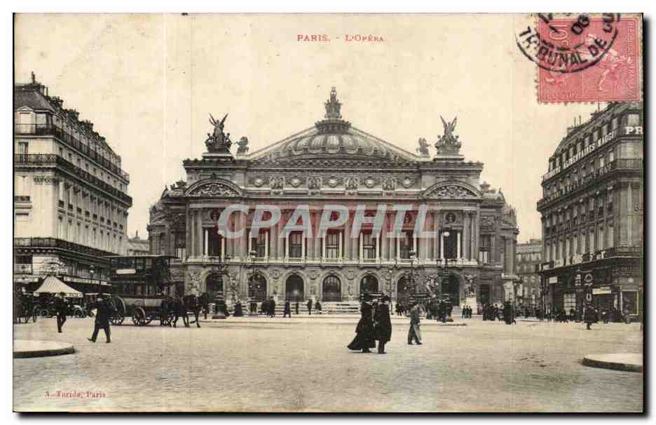 Paris CPA L'Opera