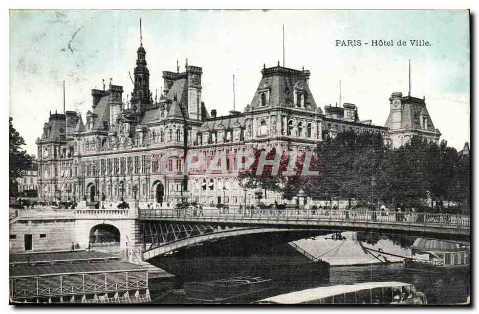 Paris CPA Hotel de ville