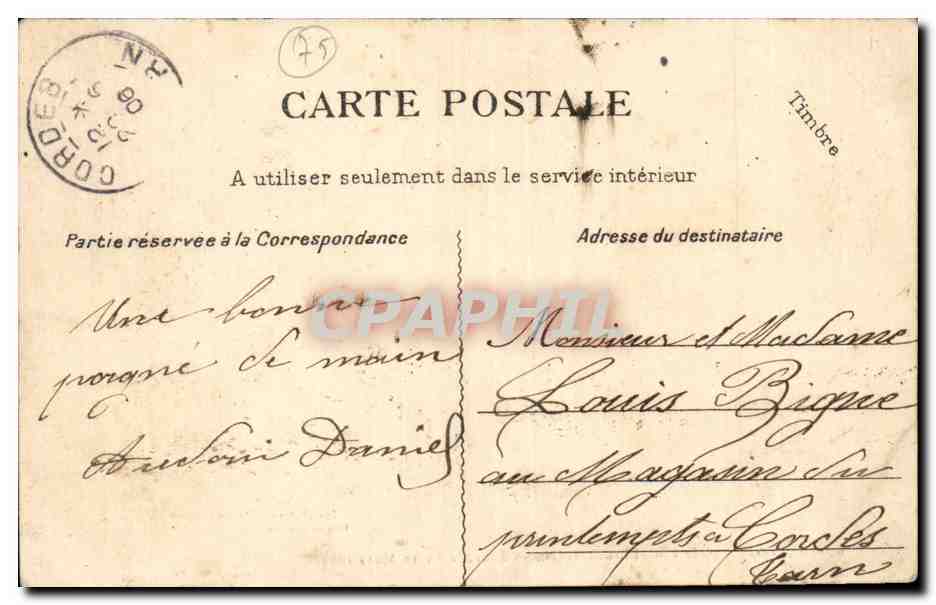 Paris CPA Montmartre Journee du 18 mars 1871 — Rückseite