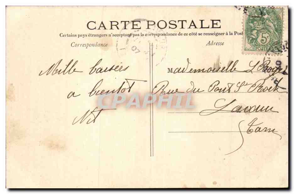 Paris CPA Le pont neuf et la cite — Rückseite