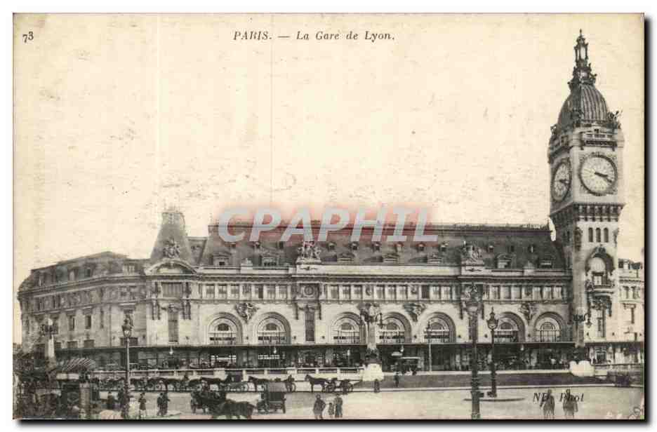 Paris CPA Gare de Lyon