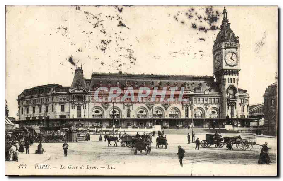Paris CPA Gare de Lyon
