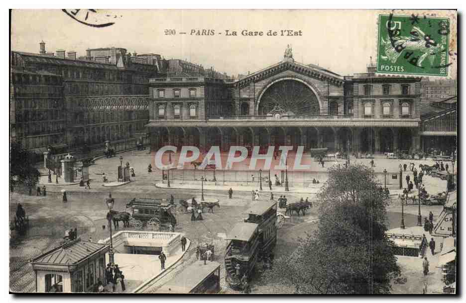 Paris CPA Gare de l'Est