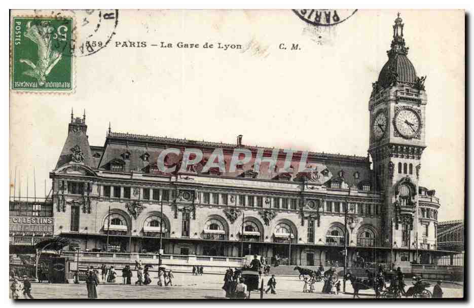 Paris CPA Gare de Lyon