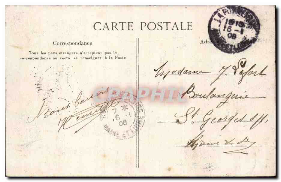 Paris CPA Le Petit Journal L'imprimerie Marinoni TOP (journal presse media) — Verso