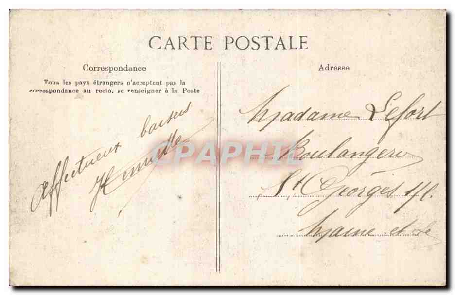 Paris CPA Le Petit Journal La clicherie TOP (journal presse media) — Verso