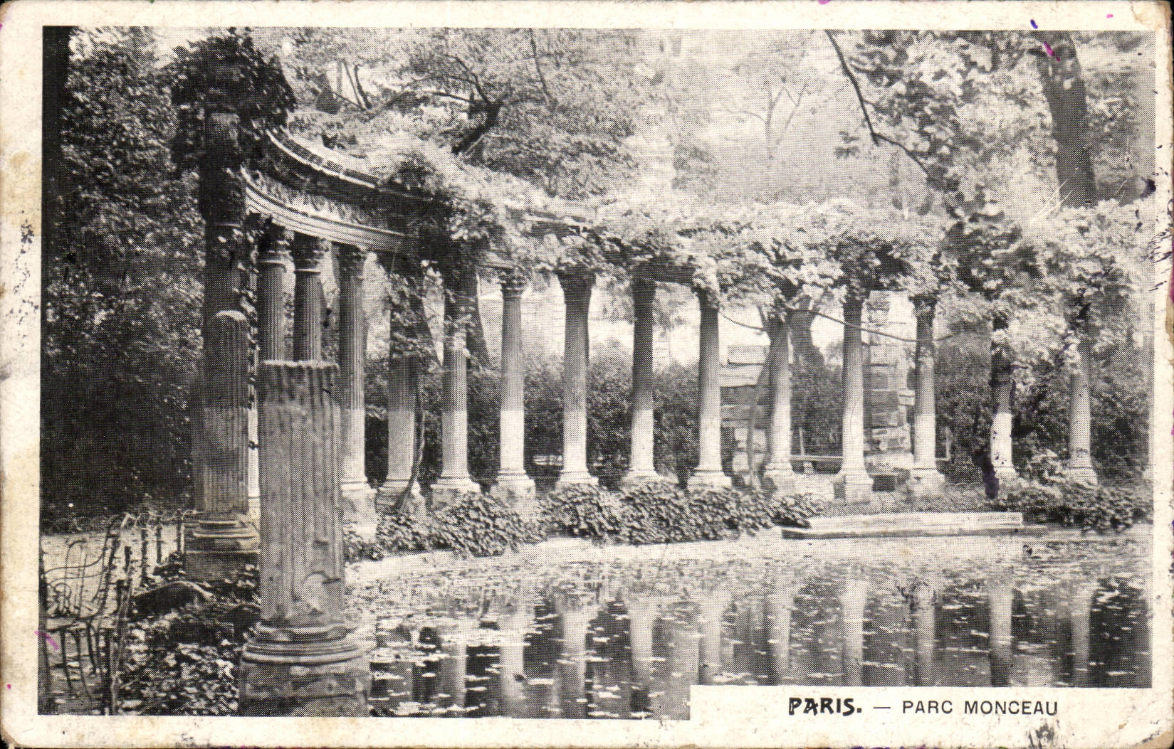 Paris CPA Parc Monceau