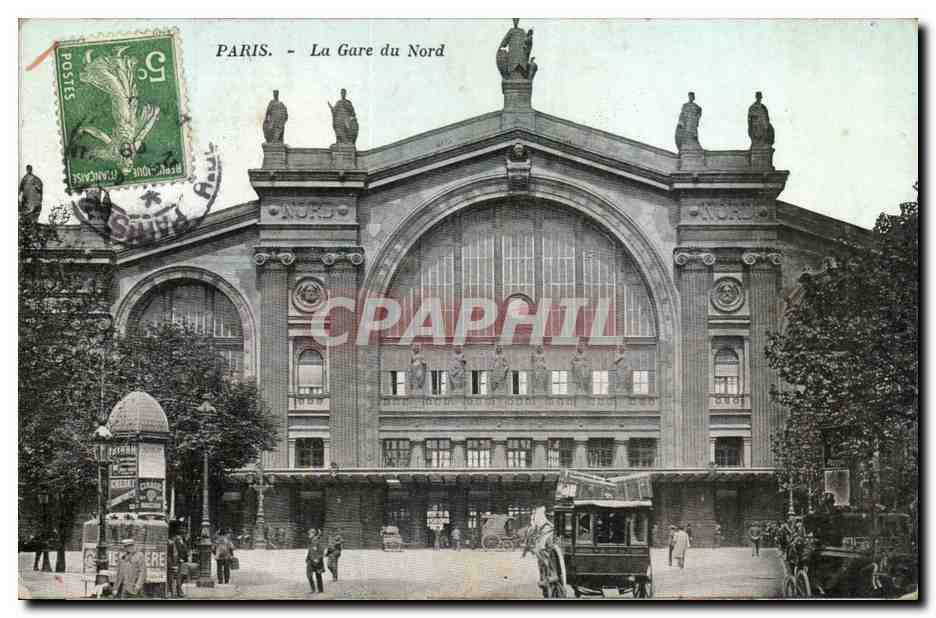 Paris CPA Gare du Nord