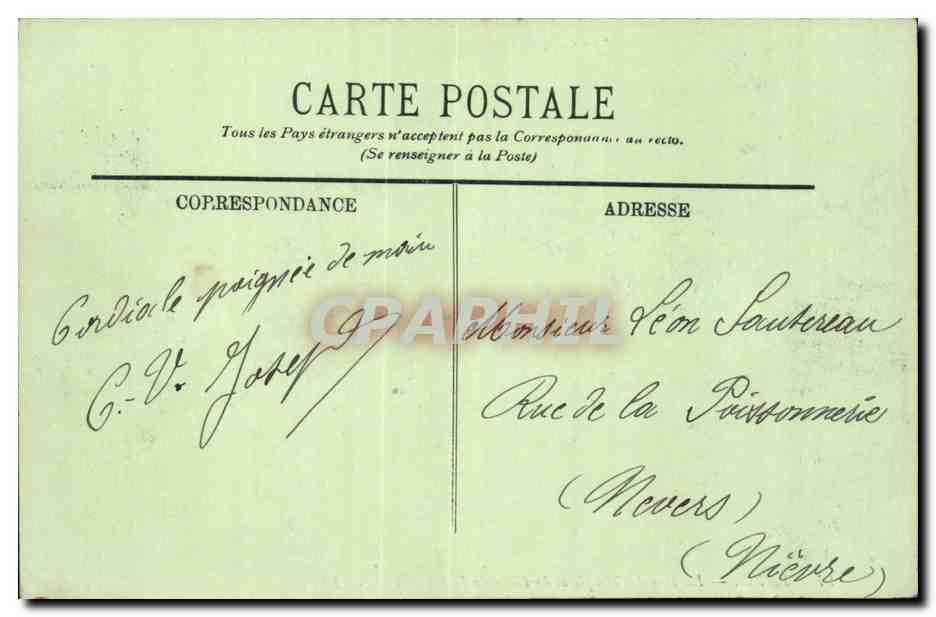 PARIS — La Rue du Temple y la Place de la République — LL. — Reverso