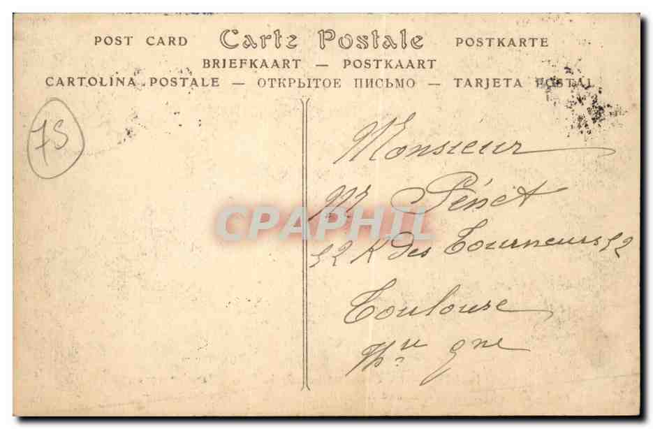 París — La Grande Crue de la Senna (Enero 1910) — ND Phot. — Reverso